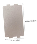 Six Pack Microwave Mica Sheet Heat Insulation Covers For Everyday Use, 2.55 x 4.56 inches rectangular waveguide guard