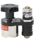 Smart On Off Magnetic Welding Ground Clamp With Switchable Magnet Holder And Secure Grip For Power Tools And Welding Projects That Make Jobs Easier, close-up view.