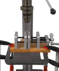 Straight Shooter Pen Centering Vise Jig For Drill Press locks in pen blanks dead center with rugged steel jaws and precise alignment.