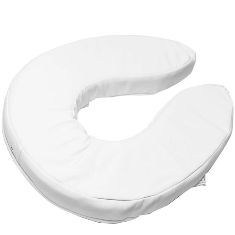Raised Toilet Seat Cushion 2 Inch Thick Padded Comfort Riser Universal Fit Portable With Adjustable Straps Easy Clean Foam Padding