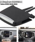 Front Air Conditioning Vent Clip Repair Kit for Volvo XC90 2019 2020 2021 2022 2023 Easy Install Replacement Durable Auto Air Vent Outlet Tab Clip Premium Quality Materials Direct Fit Plug and Play OEM 31366914 black plastic vent tab