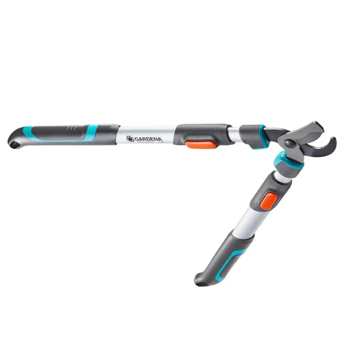 Heavy-Duty Tree Loppers With Steel Blade And 35.5 Inch Handle, Telescoping TeleCut 650-900 B Pruner For Cutting Green Branches And Shrubs