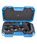Universal Bearing Install Kit for TMFT24 TMFT36 Car Repair Tool Set in open blue toolbox showing bearing fitting tools