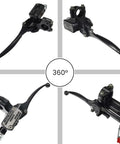 Hydraulic Brake System Kit With 50 Inch Hose For Baja Doodle Bug DB30R, showing 360-degree view and master cylinder details.