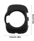 Top view of Pair Of Quick Release Anti Slip Pedal Cleats Cover For Wahoo SpeedPlay Zero Pedals Durable Plastic Guard, black, 8x6.5cm