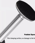 Close-up of padded sponge on Pro Grade Cold Rolled Steel Front Drawer Jigs, part of Four Piece Drawer Fixing Clips Set.