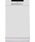 Whip Dishes Clean With This Slick 18 Inch Wide Portable Dishwasher Featuring A Stainless Steel Tub, Eight Place Settings, Energy Star Efficiency, Six Smart Wash Cycles, And Time Delay Setup In Crisp White Finish For Your Home.