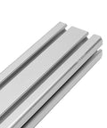 Adjustable 100-1400mm Silver 4080 T-Slot Aluminum Extrusions 40x80mm Profile Frame For CNC Laser Engraving Machine 6063-T5 Lightweight Yet Strong Corrosion-Resistant Aluminum Build For Automation Equipment Projects, silver 40x80 extrusion