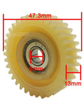 Beefy 47.3x13mm 35T E Bike Wheel Hub Motor Planetary Nylon Gears With Bearing For Motor Electric Vehicle And Bicycle Gears Parts
