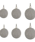 Six Pack Beefy Heavy Duty Metal Reset Target Set, steel targets with bullseye holes for air rifles, pellet and BB guns, slingshots.