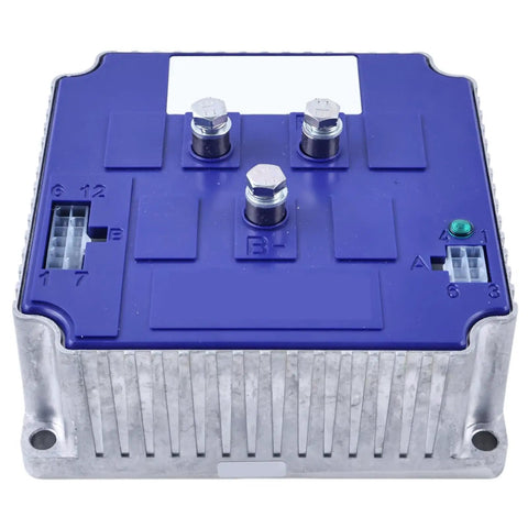 Heavy Duty Aftermarket Control Module Fits JLG T350 T500J Tow Pro Boom Lifts Replaces Sevcon Millipak Unit 1600412 top view with connectors.