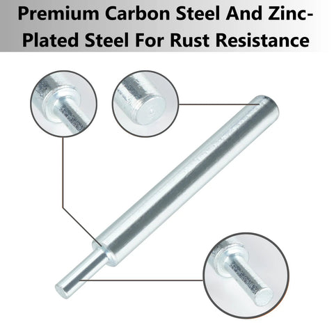Drop In Anchor Setting Tool For Concrete With 1/4 By 20 Thread Size, One Piece Installation Tool For 1/4 By 20 Drop In Anchors