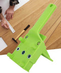 Woodworking Doweling Jig Kit For Precise 6mm 8mm And 10mm Holes 8 Piece Drill Guide Set shown on wooden surface