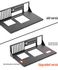 Comparison of old and upgraded Test Bench Open Frame PC Case For DIY Builds ATX Micro ATX ITX Compatible with wiring enhancements
