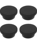 Four Pack T Shaped Silicone Plugs 24.3mm Dia Snap In Hole Seal Round Rubber Stopper For 23.5 To 24.5mm Openings Waterproof Sealing