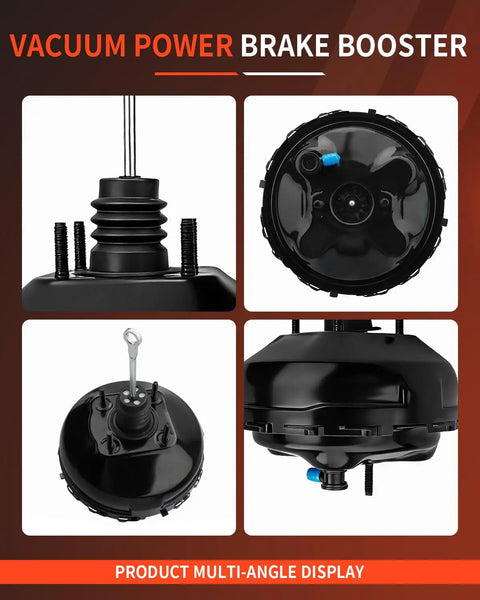High Performance Direct Fit Power Brake Booster For Chevrolet And GMC C1500 K1500 Trucks, multi-angle view showcasing design and features.