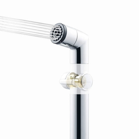 Handheld Bidet Sprayer For Toilet With Adjustable Water Pressure And Dual Spray For Front And Back Cleaning Stainless Steel Hose Easy No Fuss Non Electric DIY Installation showing water spray