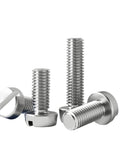 Top Rated 304 Stainless Steel Machine Screws Slotted Cheese Head Bolts 8Mm M1.6 Through M6 Large Bulk Pack for DIY and repairs