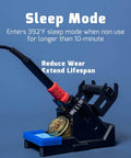 2 In 1 Soldering Iron Station And Hot Air Rework System With LCD Display showing sleep mode and stand
