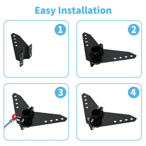 Installation guide for Steering Triangle For Newport NK-180S Kayak Motor Stainless Steel Construction Anti Rust Marine Steering Connector