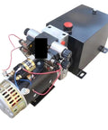 Top Pick Hydraulic Power Unit For Forklift Or Car Tail Gate With Remote Control, 4KW DC Cylinder Oil Pump Motor detail view.