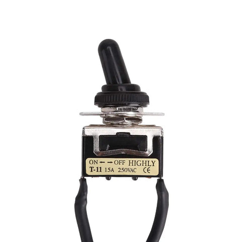 Close-up of Run Tow Switch Kit For EZGO RXV Electric Golf Carts 2008 Up Replacement showing toggle switch mechanism