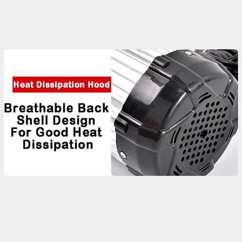 Powerful Brushless Permanent Magnet Trike Motor 1500W 72V 48V 60V With 16 Gear Shaft For DIY Electric Trike Four Wheel Conversion Kit High Efficiency Low Heat Reliable Copper Coils, rear heat-dissipation hood