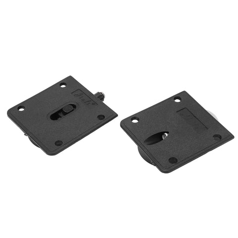 Black 4 pairs furniture roller wheels for closet cabinets wardrobes and sliding doors smooth quiet pulleys and rails visible
