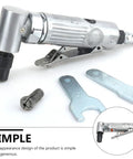 Professional Grade Rock Solid 90 Degree Pneumatic Die Grinder Kit High Speed Air Powered Angle Tool Compact Design Low Vibration.