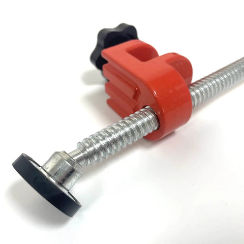 Edge Clamp Extension Tool For Woodworking Quick Fixes And Clamping, Durable Steel Body, Fits Clamp Rails Up To 15mm Thickness