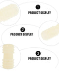 Close-up of Heavy Duty Nylon Shelf Dowel Pins with threads on both ends, white color, suitable for closet and pantry shelving.