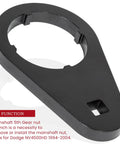 Half Inch Drive Mainshaft Fifth Gear Nut Wrench For Dodge NV4500HD 1994-2004, close-up view of wrench slot detail