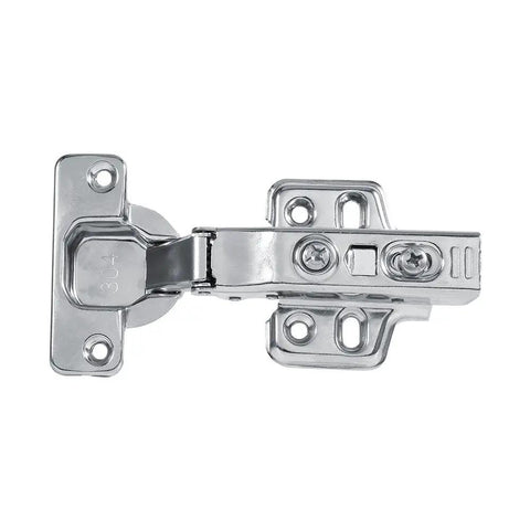 Stainless Steel Hydraulic Cabinet Hinges With Soft Close For Full And Half Overlay Doors, copper plated, six thickening arms