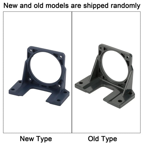 Beefy Heavy Duty Metal Auxiliary Motor Bracket Mount Built To Last For Industrial Equipment 90x90 Mm High Hardness Fixed Base To Secure Auxiliary Motors And Components, new and old type