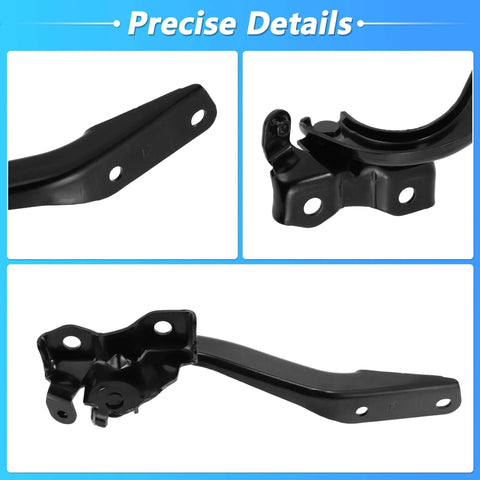 Close-up view of Front Hood Hinge Pair For Subaru Legacy Outback 2015 2019 And Ascent 2019 2023 Front Left And Right Hood Hinges