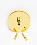 Door Knob Filler Plate For Old Holes, Dummy Deadbolt Cover With No Show Screws, 2 5/8 Inch Diameter, Adjustable Filler Plate
