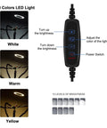 Five Pack Flexible Helping Hands Soldering Stand with Adjustable Goosenecks and USB Magnifying Lamp brightness control features