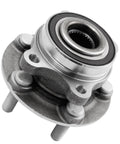 Close-up of Two Piece Front Wheel Bearing Hubs For Ford Edge Fusion Lincoln MKX MKZ Continental Nautilus Replacement Pair