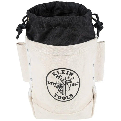 Extra Tall Top Closing Tool Bag With 3-Inch Drawstring, Heavy Duty No 4 Canvas, 5 X 12 X 9 Inches, Durable Tool Tote For Pros displayed.