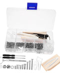 Eyeglass Repair Kit With Nose Pads And Anti Slip Ear Grips And Screwdriver Tools For Quick Repairs And All Day Comfort in case