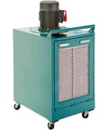 Heavy Duty Pro Rig 1.5 Horsepower Metal Dust Collector with motor and filtration for workshop on wheels
