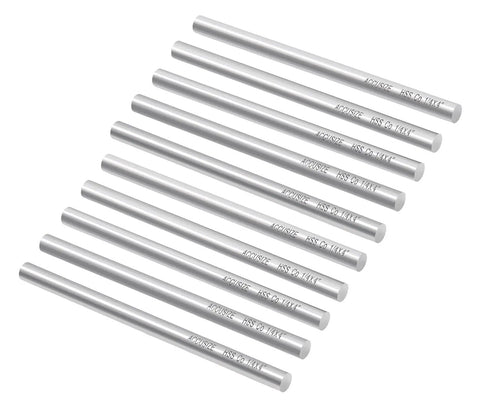 One Quarter Inch M35 Cobalt Round Lathe Tool Bits Pack Of Ten For Beefy Heavy Duty Castings And Forgings Ground For Tough Cuts