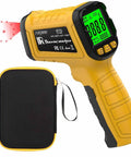 Go-To Non Contact Infrared Thermometer Gun With 50 To 1 Distance Ratio for cooking ovens engines with carrying case