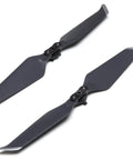 Mavic 2 Low Noise Propellers For Pro And Zoom Drones Replacement Set, black color, quick-release design shown in two pairs bundle.