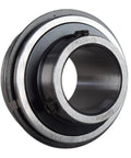 One Inch Insert Ball Bearing With Snap Ring SER205-16 ER-16 VER-216 shown with wide inner race and greaseable set screws