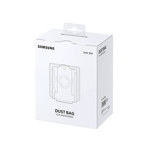 Product box for Replacement Dust Bags Pack Of 5 For Jet Stick Cordless Vacuum Cleaners With Clean Station No Mess Auto Empty System Keeps Dust From Flying Back Into The Air Grey