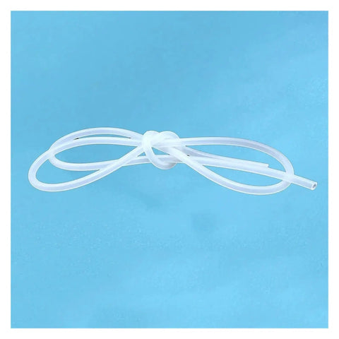 100 Cm Replacement Hose for Machines, Easy Install Fluid Transfer Tube for Equipment, Durable Connector Hose for Coffee Makers and Gear, Fits Standard Connectors, No Tools Required, Keeps Your System Flowing. 100 cm clear replacement hose, coiled