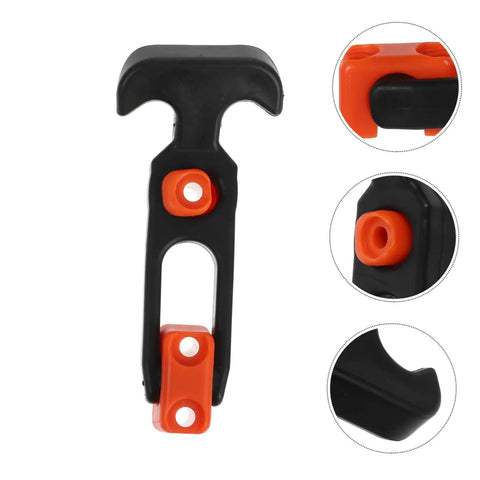 Heavy Duty T Handle Hood Latch Kit For Cars Replacement Rubber Material Hasp Latch For TJ Jeeps Keeps Hood Steady Reduces Vibration