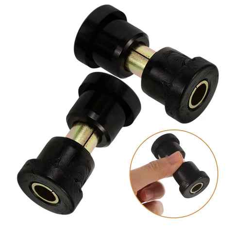Beefed Up Rear Leaf Spring Bushing Kit For Golf Cart Suspension System Rubber And Metal Construction with hand demonstration