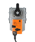 Heavy Duty 16Nm Rotary Actuator For Ventilation Systems Smooth As Butter Hvac Damper Controller Ac Dc 24 Volt Motor view from above.